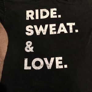 Peloton Ride Sweat Love